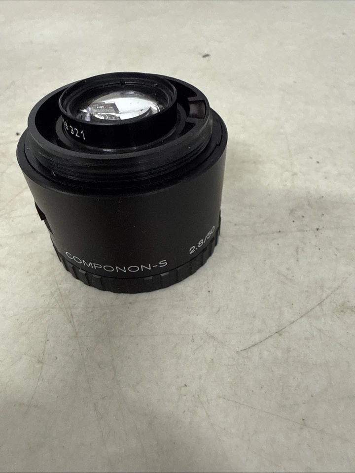 Lente de ampliación Schneider Kreuznach Componon-S 2,8/50 - Hecha en Alemania Foto 2 de 4