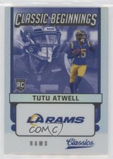 2021 Panini Classics Classic Beginnings Silver Tutu Atwell #CB-TA 0lt3