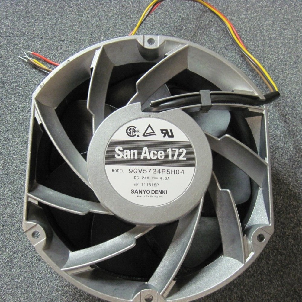 1pcs San Ace172 MODEL 9GV5724P5H04 Cooling SANYO DENKI FAN DC 24V 4.0A