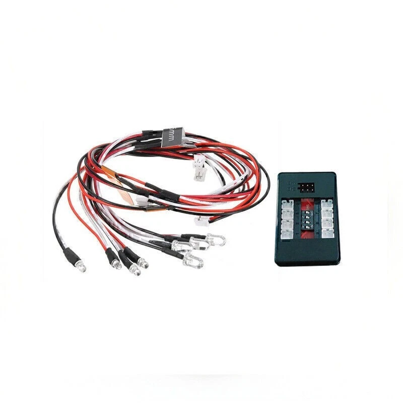 12 Stück RC LED-Licht Beleuchtung Scheinwerfer Rücklicht für 1:10 RC Car Truck - Bild 4 von 4