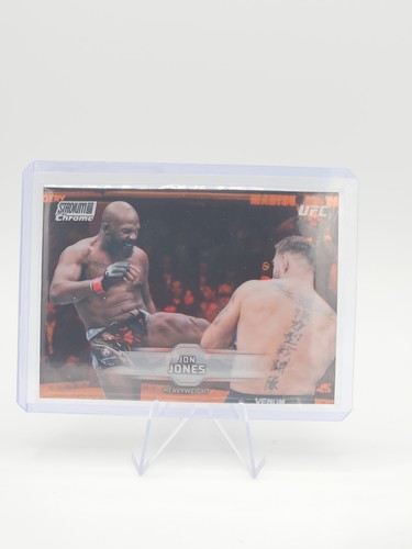 2026 Topps Stadium Club Ufc Jon Jones Chrome Orange Refractor #CB-4