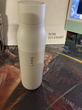 LARQ PureVis Self-Cleaning Insulated Water Bottle Granite White 500ml/17oz