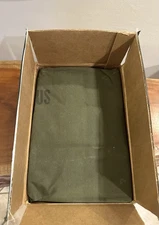 USGI Shelter Half  Complete With Poles, Rope And Stakes NOS In Original Box