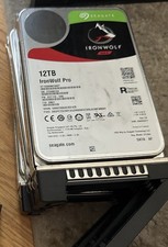 Seagate IronWolf Pro 12TB ST12000NE0007 7200RPM SATA 3.5" NAS Hard Drive Wiped