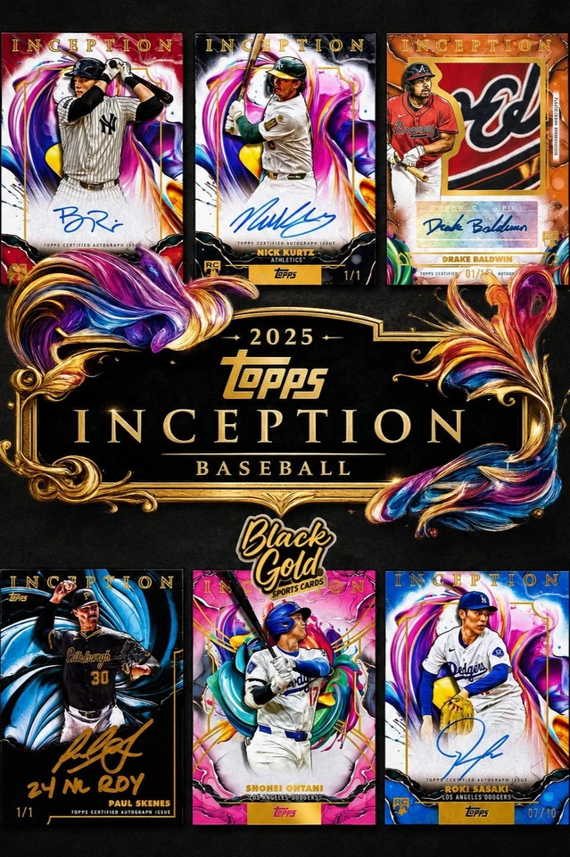 2025 Topps Inception Baseball + Signed Jerseys!! - $1 STARTS!!!