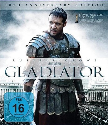Gladiator - 10th Anniversary Edition Blu-ray | Russell Crowe | FSK 16 | TOP
