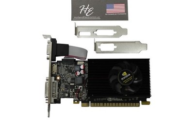 New MQX GeForce GT730 4GB DDR3 DVI, VGA HDMI PCIe Video Graphic Card Low profile