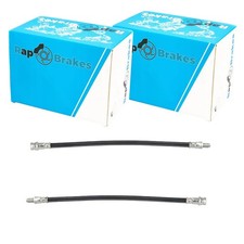 2X RAP BRAKES BREMSSCHLAUCH HINTEN LINKS+RECHTS passend für FORD TOURNEO TRANSIT