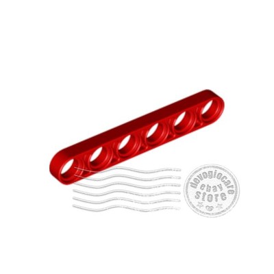 Dプライス様 1x LEGO 32063 Technic liftarm Thin 1x6 Red | 4174808 6398773