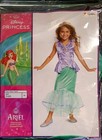 NIP ARIEL  The Little Mermaid Costume S/P 4-6x Child Dress Disney Princess  *NEW