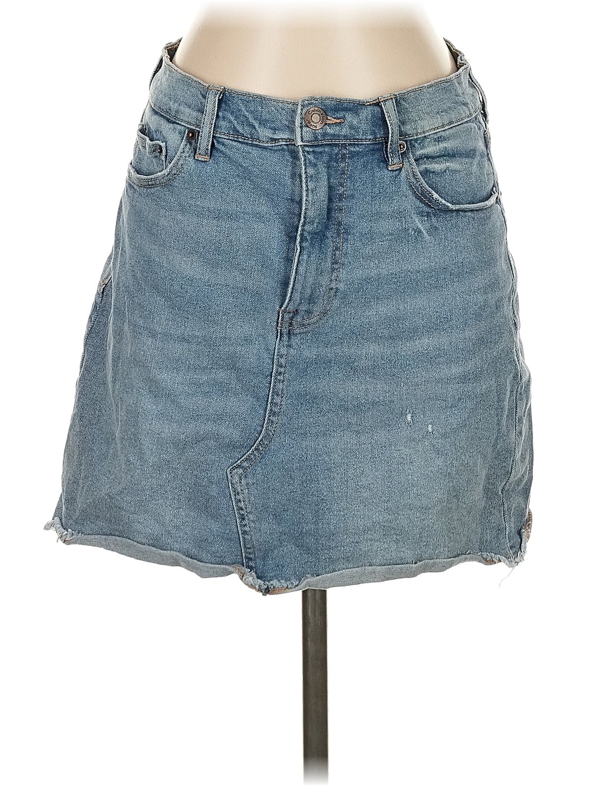 CALVIN KLEIN JEANS Women Blue Denim Skirt 27W