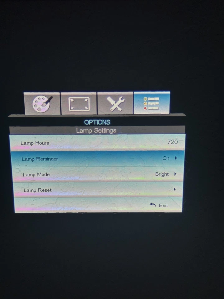 720Hrs - Optoma VDHDNL DLP Full 3D 1080p Movie Projector HDMI VGA - Image 2 of 4