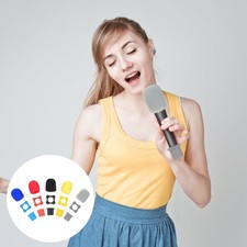 5 sets of Mic Protectors Professional Protectors Microphone Anti-rolling Rings