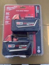 Milwaukee 48-11-1850 M18 XC 5.0 AH 18 Volt Capacity Battery 2 PACK 48-11-1852