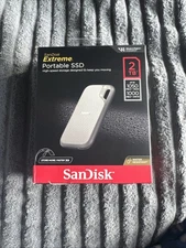 SanDisk 2TB Extreme Portable External SSD SDSSDE51-2T00-AW25*BRAND NEW*