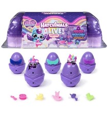Hatchimals Neon Rainbow Egg Carton Hatch And Play Surprise Toy Set For Kids