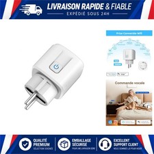 Prise Connectée WiFi 16A Intelligente Compatible Alexa Google Home Tuya