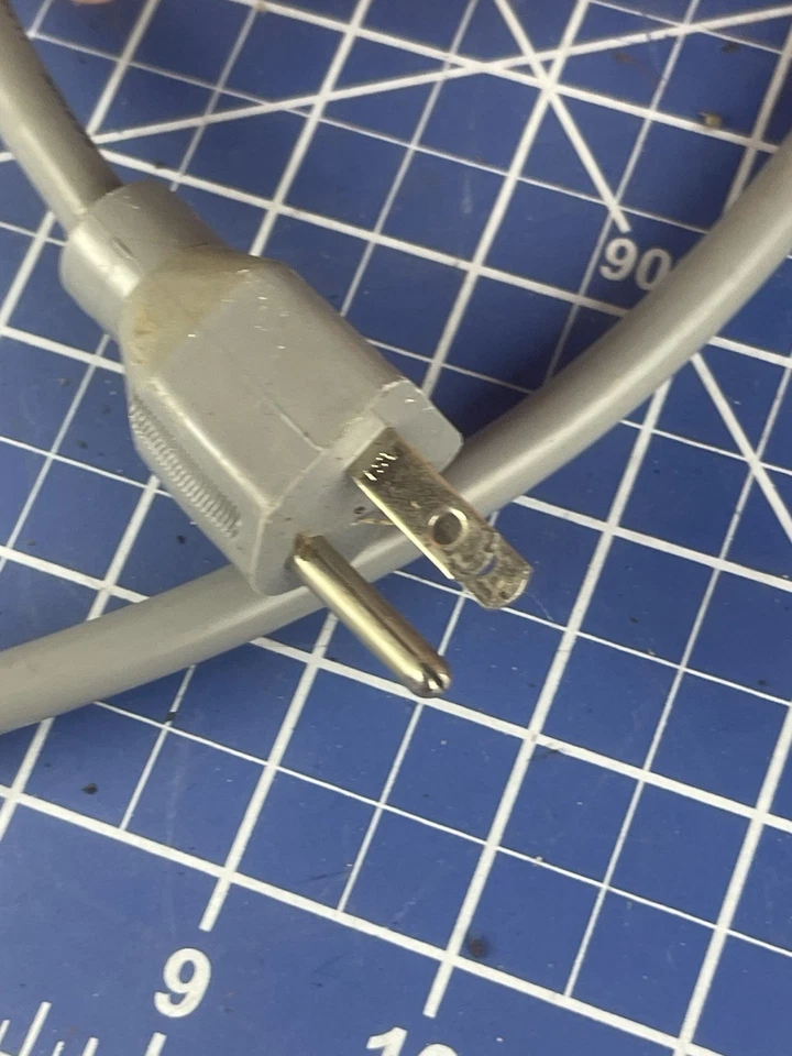 LG Washer WD100CB Power Cord Gray - Image 4 of 4