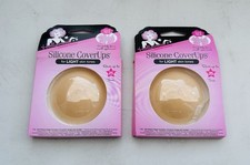 2 Pack Hollywood Fashion Secrets Silicone Coverups Light Skin Tone
