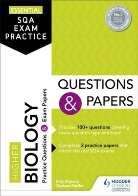 ESSENTIAL SQA EXAM PRACTICE HIGHER BIOLO by Billy Dickson Paperback Self Help