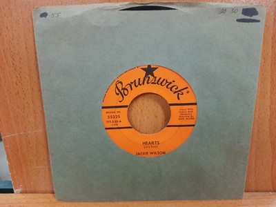 45 / Jackie Wilson / 1962 / Hearts / Sing (And Tell The Blues So Long)