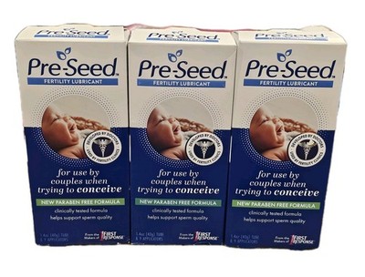 Lot Of 3 PreSeed Fertility Personal Lubricant 1.4 Oz 9 Applicators each Exp  9/27 885339650856| eBay