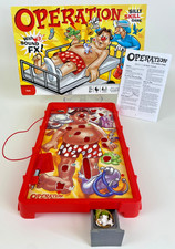 Milton Bradley Hasbro "Operation" Silly Skill Game * 100% Complete