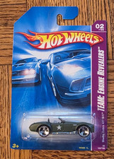 Hot Wheels Shelby Cobra 427 Sc Green Team Engine Revealers Series 0204