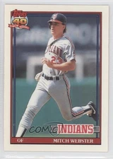 1991 O-Pee-Chee Mitch Webster #762