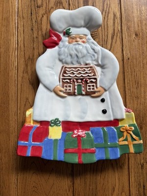 Gingerbread House Chef Plate 10  Tall Certified International