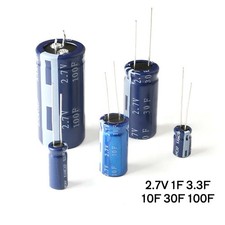 Supercondensatore 2.7V 1F 3.3F 10F 30F 100F Farad Condensatore HP-2R7 PCB