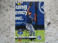 Blue Jays Shawn Green Signed Autographed 1994 Classic Syracuse Chiefs EX