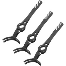  3 Pcs Lash Cluster Tweezers Eyelash for False Lashes Eyelashes Tools