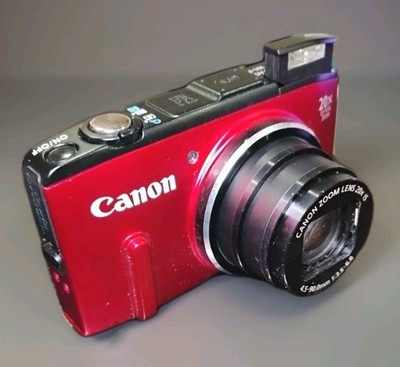 Canon PowerShot SX280 HS 12.1MP 20x Zoom WiFi GPS w/Box Charger Manual Tested  