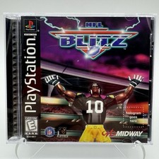 NFL Blitz - PlayStation 1 PS1 - Complete - Refurbished Excellent