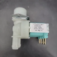Exact Replacement Part DC62-30312J Washer Water Inlet Valve for Samsung
