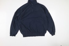 Sun & Rain Women's Blue L Lightweight 1/4 Zip Windbreaker Jacket