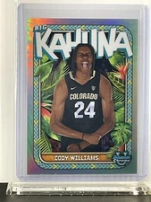 2024 Bowman Chrome U - Cody Williams - Big Kahuna - 18584