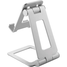 InLine Aluminium Halterung klappbar stabil rutschfest für Smartphone & Tablet