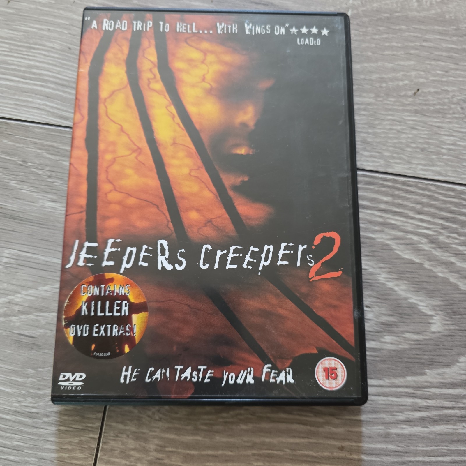 Jeepers Creepers 2 DVD horror action & adventure (2003) Free Royal Mail Delivery