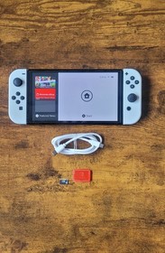 Nintendo Switch OLED Model - Handheld Console - 64GB - White