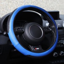 Cartrend Lenkrad-Bezug Universal 37 - 39 cm Auto Lenkrad-Hülle Lenkrad-Schoner