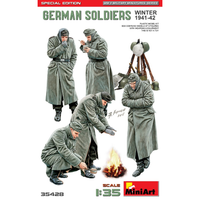 German Soldiers Winter 1941-42 Kit 1:35 Miniart Kit Figure Militari -D- Neues Mo