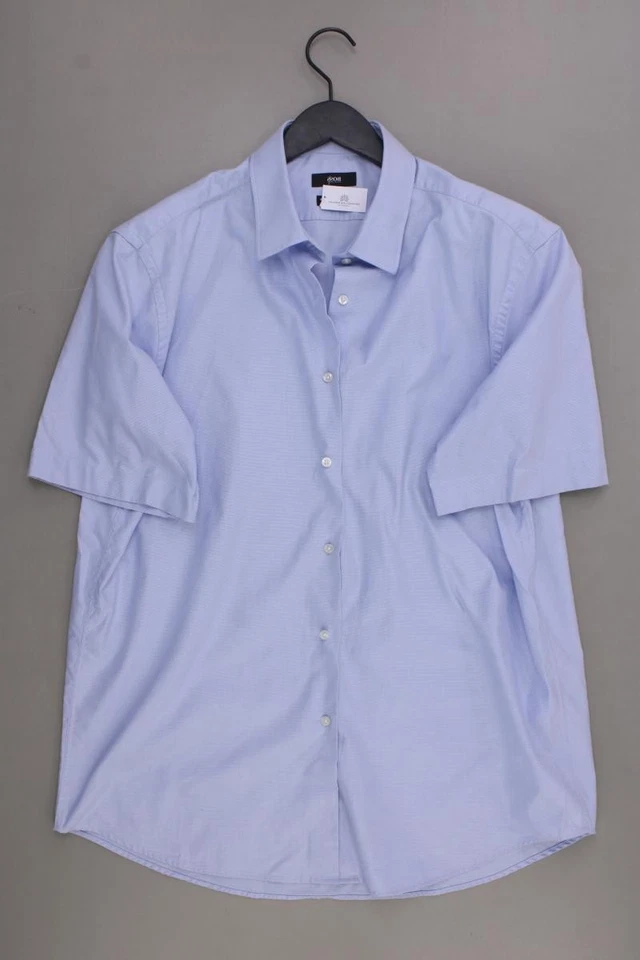 BOSS by Hugo Boss camicetta per uomo taglia Hemdgröße 44, XL, 54 blu di cotone - Immagine 4 di 4