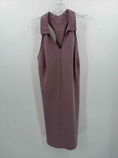 Pre-Owned Calvin Klein Purple Size Medium Short Sleeveless Dress