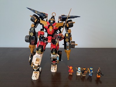 LEGO Ninjago 71765 Ninja Ultra Combo Mech   Big Set w/ Mechs & Minifigures
