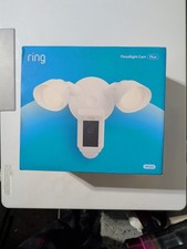Ring - Floodlight Cam Plus Outdoor Wired 1080p Surveillance Camera - White