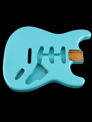 NEW Replacement body for Fender Stratocaster / Strat, Roasted Ash, Daphne Blue