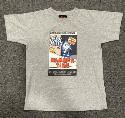 Vintage WORLD INDUSTRIES Skateboards Shirt Wet Willy FlameBoy