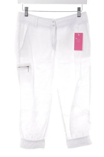 ST. EMILE Pantalón pirata Mujeres Talla EU 34 blanco look casual - Imagen 5 de 5